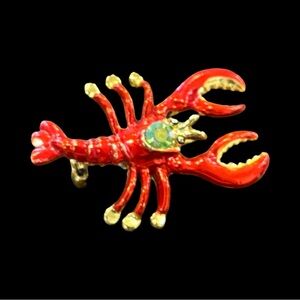 Vintage Lobster Brooch